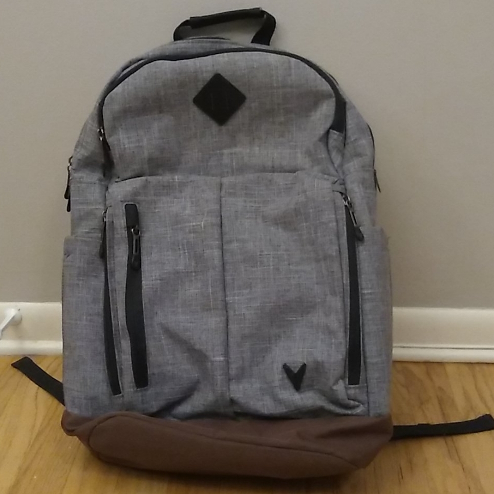 BONDKA Gray Textured Backpack - Picture 2 of 6